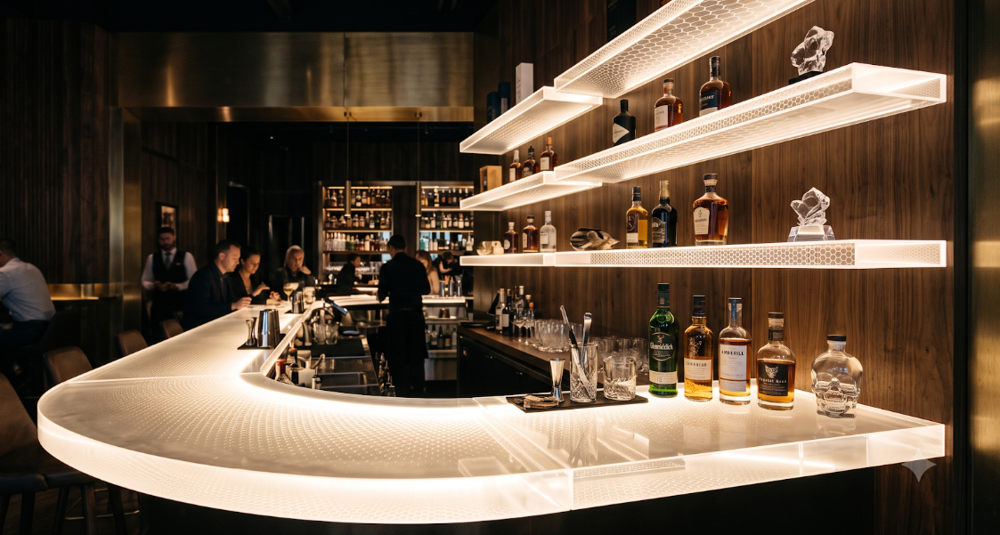 Starite (Sing Mas) elevates Commercial Spaces Through Integrated Acrylic Solutions