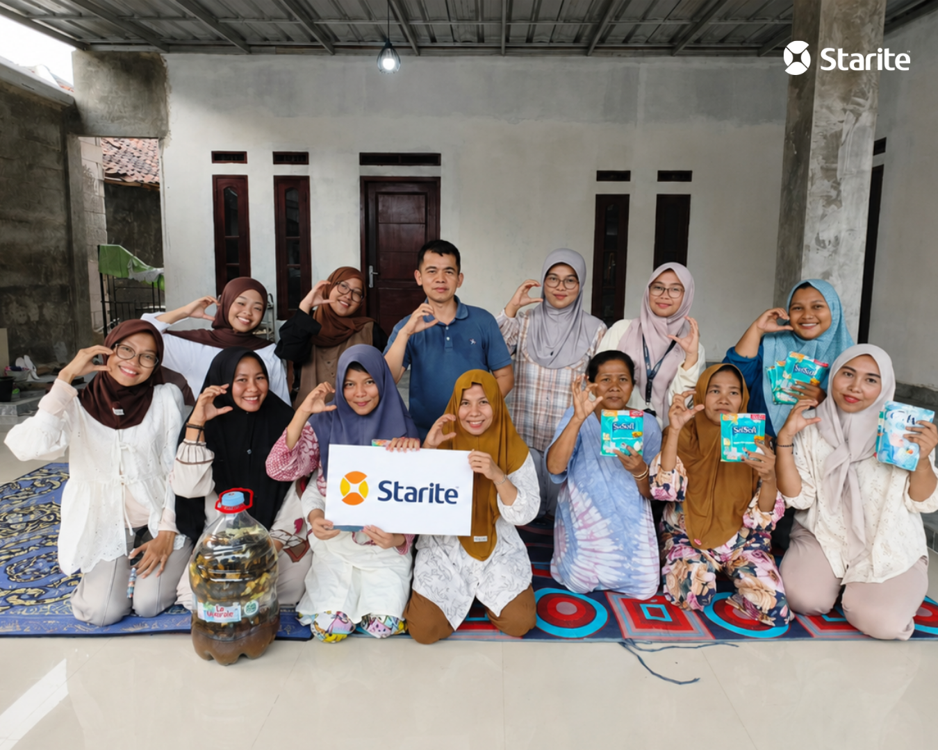 Starite ( Sing Mas ) partners with Teaching Village Movement (Indonesia), Continuously Enhance Corporate ESG Transformation.