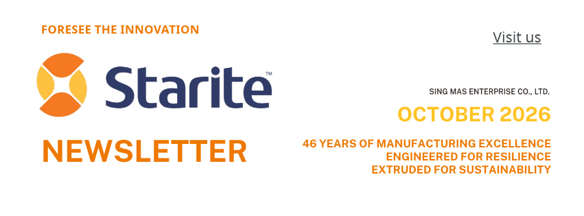 Starite October Newsletter | Acrylic Tubes for Sustainable Bioprocess Solutions