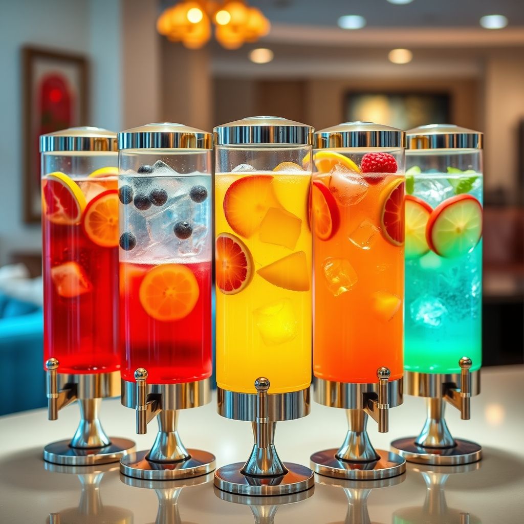 飲料展示應用